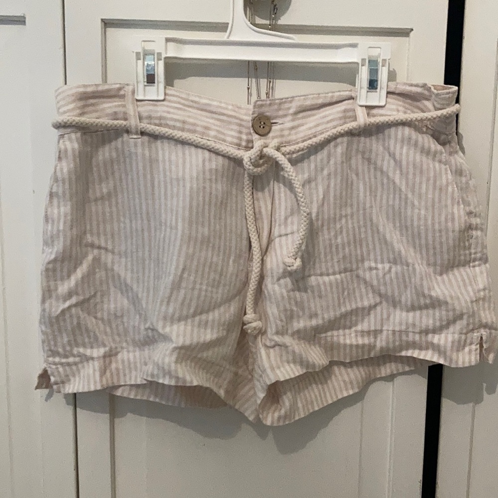 Cynthia Rowley Linen summer shorts